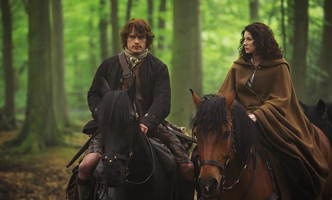 Jamie proves an unlikely rescuer for Sassenach, Claire.