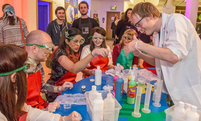 Celebrate science and technology with the Edinburgh International Science Festival. Image: Aly Wight