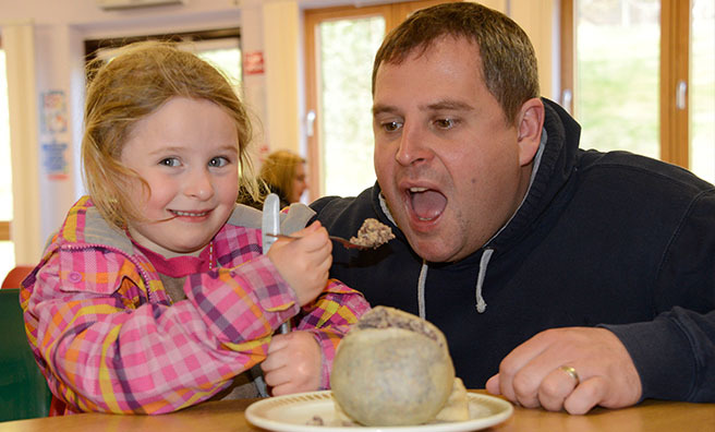 Sarah Burton of Spean Bridge is the new "leading local haggis expert"!