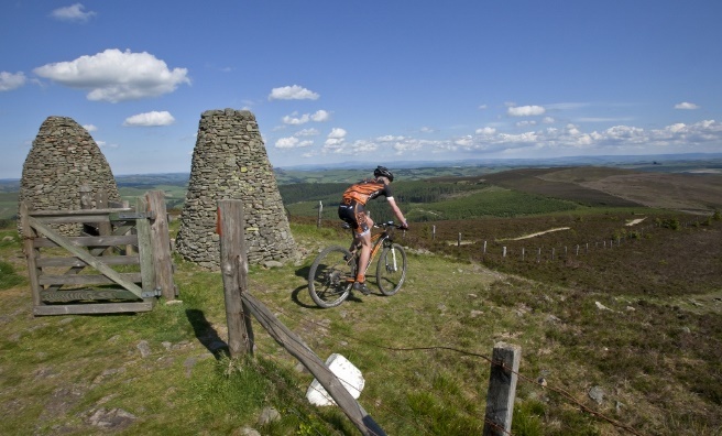 The Selkirk MTB Marathon also offers stunning views. Photo by Ian Linton