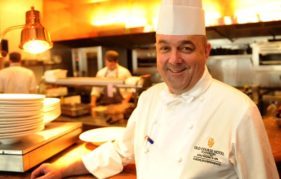 Martin Hollis, chef at the Old Course Hotel, who will be at the St Andrews farmers market