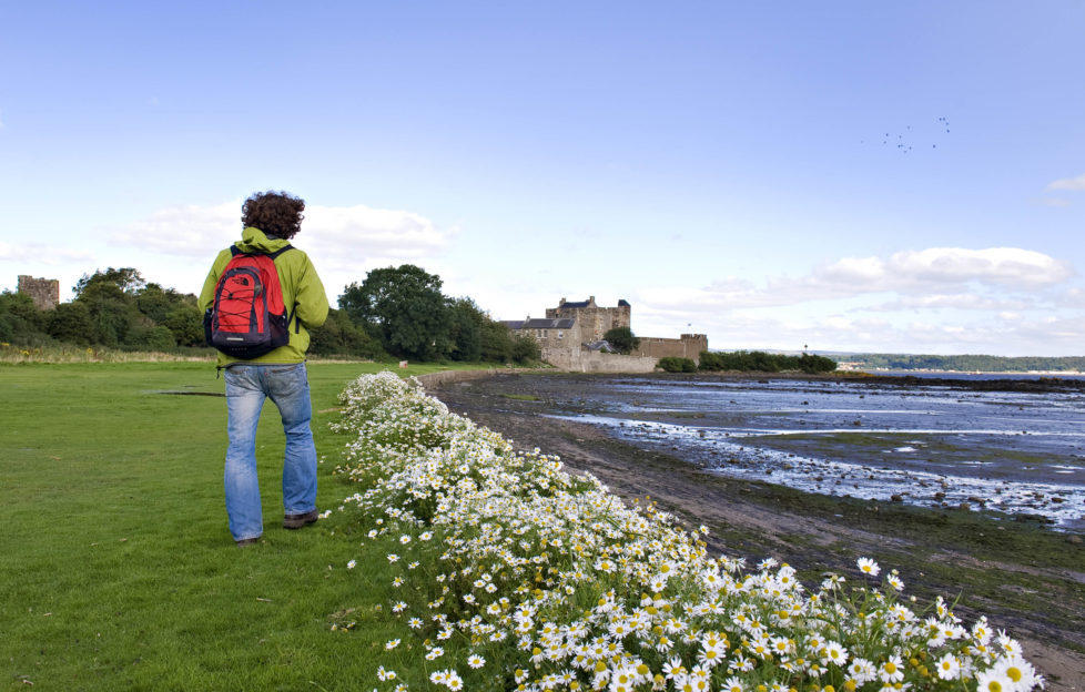 Blackness Castle makes a great pit stop for the weary traveller