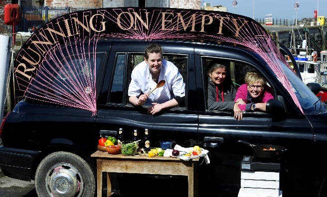 The Running on Empty team will be travelling across Dumfries & Galloway - and serving up delicious food wherever they go!