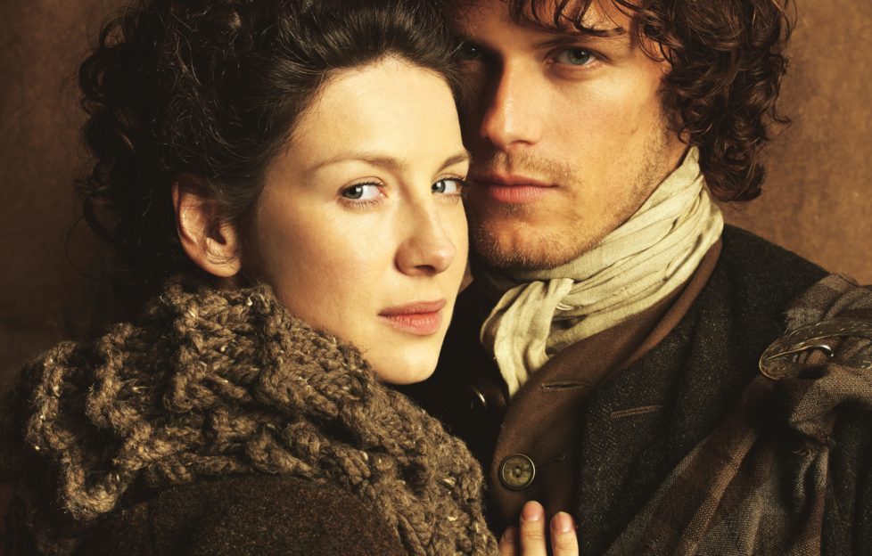 Claire and Jamie Fraser from the Outlander TV series
