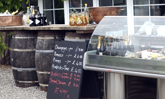 The Oyster Bar at Mhor Festival