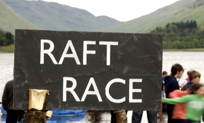 The Raft Race is one of the many highlights of Mhor Festival