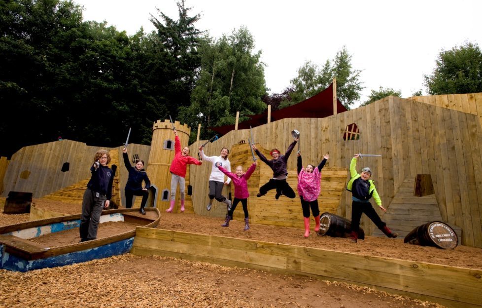 Adventure Cove play park at Culzean Castle. Image by Derek McCabe