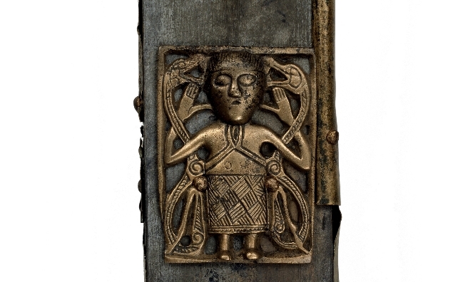A detail of the Tully Lough Cross, AD 700-900. Copyright National Museum of Ireland