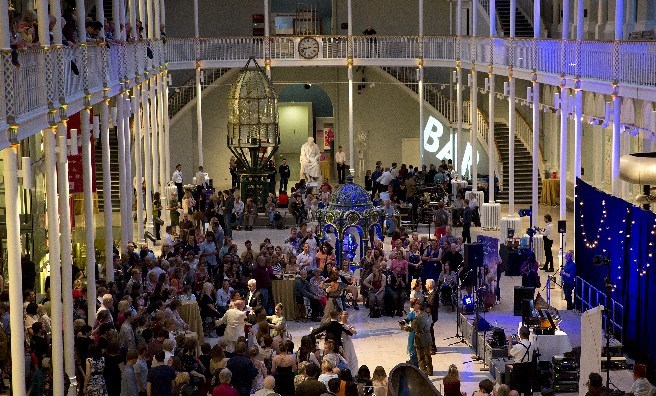 After hours at National Museum of Scotland. Photo by Ruth Armstrong