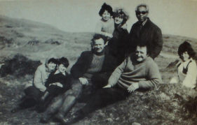 A group of Gigha islanders