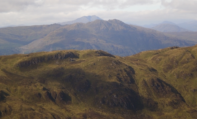 Looking across to Ben Lomond, scene of an earlier Scots Mag hike. Photo by Garry Fraser