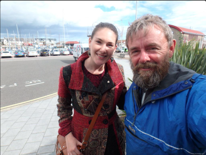 Katrina met up with Nick in sunny Arbroath to hear of his adventures