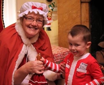 Mrs Claus will be visiting Pollock House from 28 November until 24 December. Photo courtesy of National Trust for Scotland