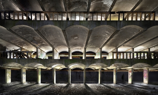 St Peter's Seminary - the abandoned modernist mastetpiece which will host Hinterland. Photo by James Johnson