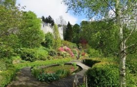 Castlebank Gardens in South Lanarkshire, which features in Scotland's Gardens 2016, is tended by volunteers.