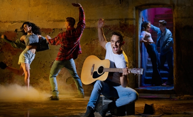 Footloose - The Musical rocks onto the Festival Theatre stage in February. Photo by David Ellis for Boom Ents.