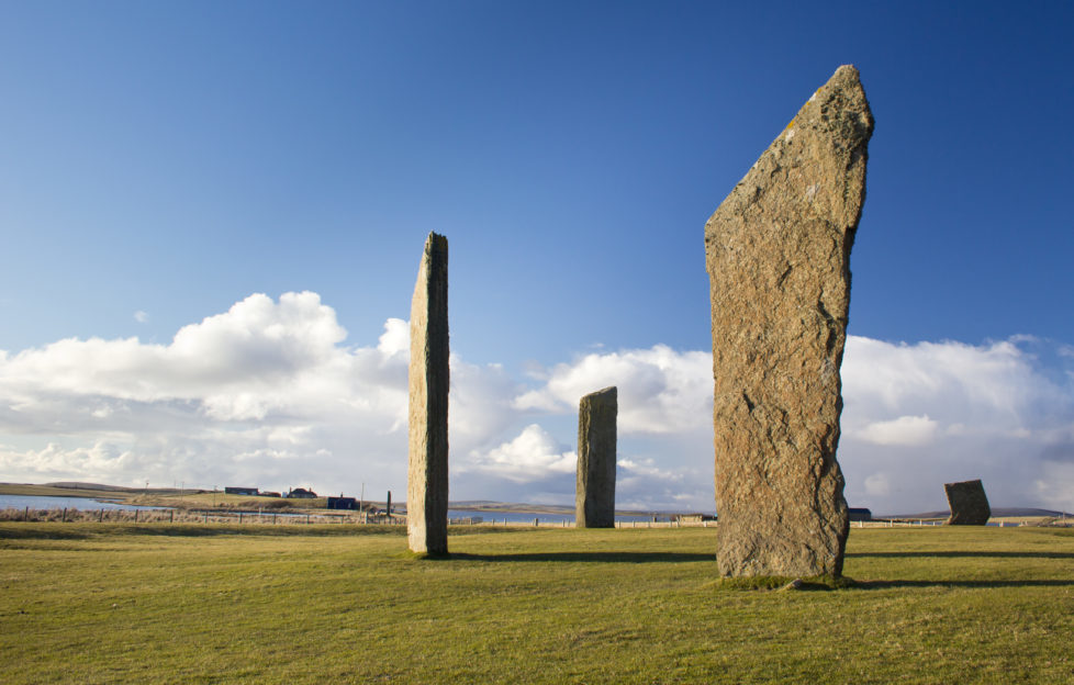 Standing Stones of Stenness. PIc; Shutterstock