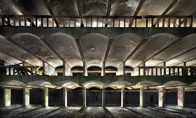 Inside the abandoned St Peter's Seminary. Photo by James Johnson