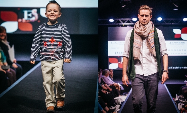 The boys weren't left out at Edinburgh Fashion Week 2016. Photography by Dominic Martin.