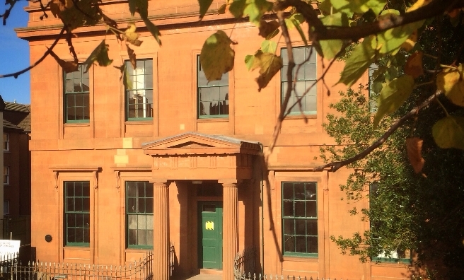 Moat Brae, birthplace of Peter Pan. Photo by Graeme Robertson