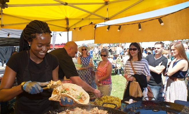 Street food from across the globe's on offer at Foodies Festival Edinburgh