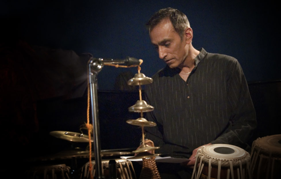 Internationally acclaimed tabla player Kuljit Bhamra plays with the Red Note Ensemble this week