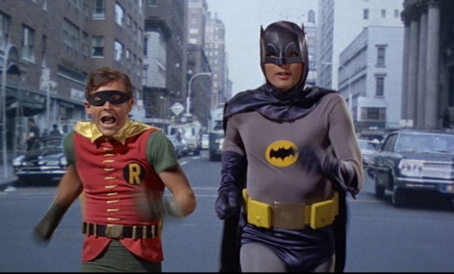 Batman and Robin - our favourite super heroes - are at Edinburgh International Film Festival