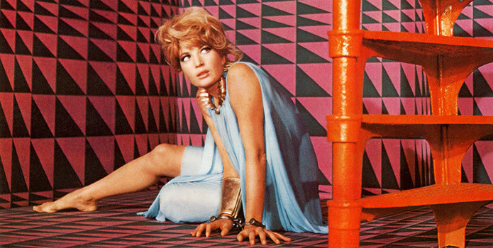 Modesty Blaise in all her 1960's glory