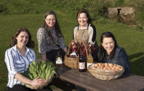 A few of the delicious products The Food LIfe offer. Photo by Andy Thompson for Angus Council