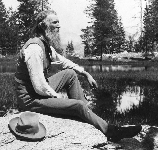 John Muir photographed in 1902.