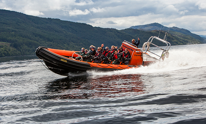 RIB inverness boat tour