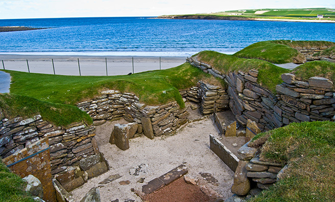 Orkney Carousel skara brae