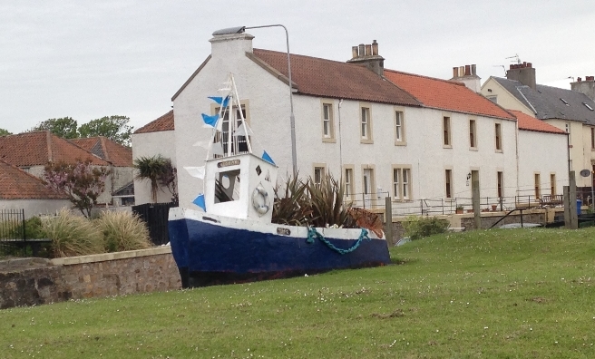 A nautical welcome to Pittenweem.