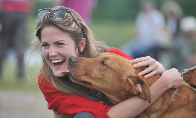 Puppy love is everywhere at the Scottish Game Fair!