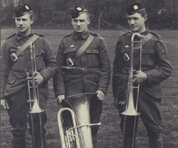 Members of Broxburn Public Band, The Webster brothers, who were all killed in action.