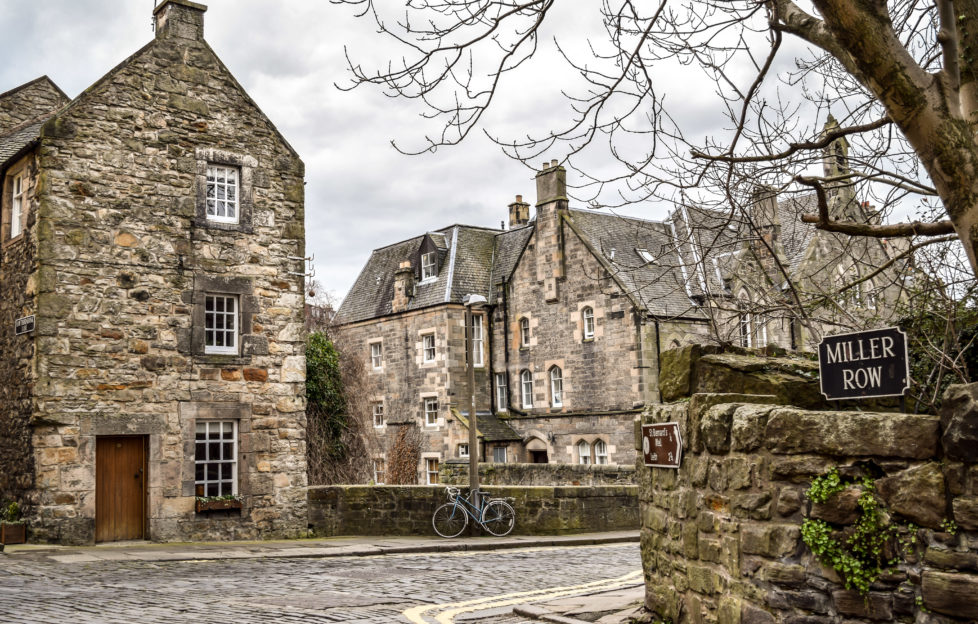 Head to Dean Village for the quaint and quiet.