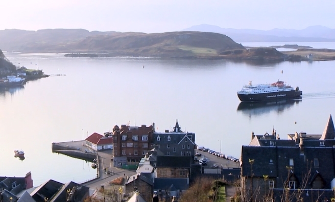 Oban, host of the 2014 Scottish Rural Parliament, which this year is being held in Brechin.
