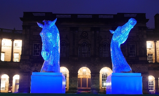 The Kelpie Macquettes will be on display at Musselburgh Race Course during The Saltire Festival 2016