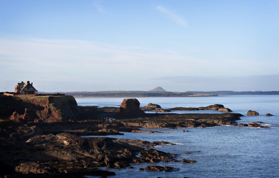 The route begins on the sea cliffs of East Lothian Pic: Becky Duncan, SNH.