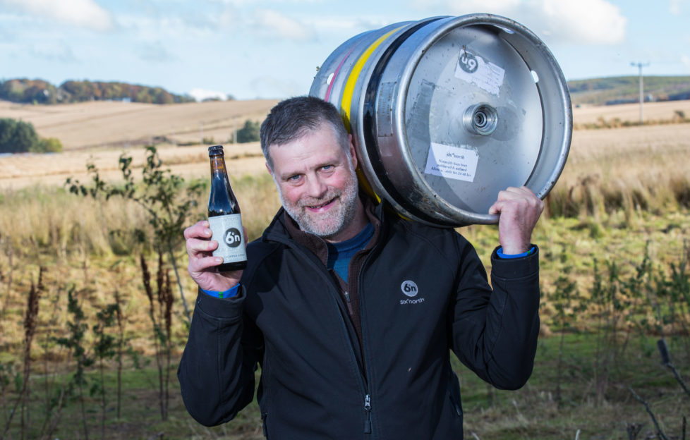 Robert Lindsay of Six Degrees North Brewery was another winner at last year's awards!