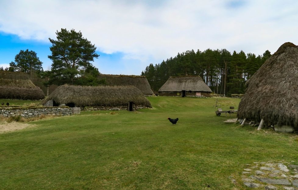 The Highland Folk Museum, village location when Dougal collects rent in Season 1. Pic: Neil Robertson