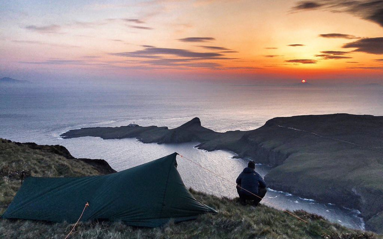 "Sunset overlooking Neist Point on the Isle of Skye." Donnie Nicolson, @donnienic45 on Twitter.
