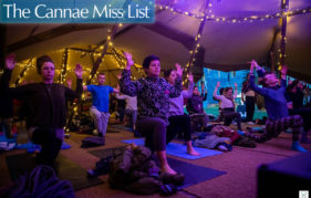 Yoga at Scapa Fest. Events Scotland. Pic credit: www.arcantide.com