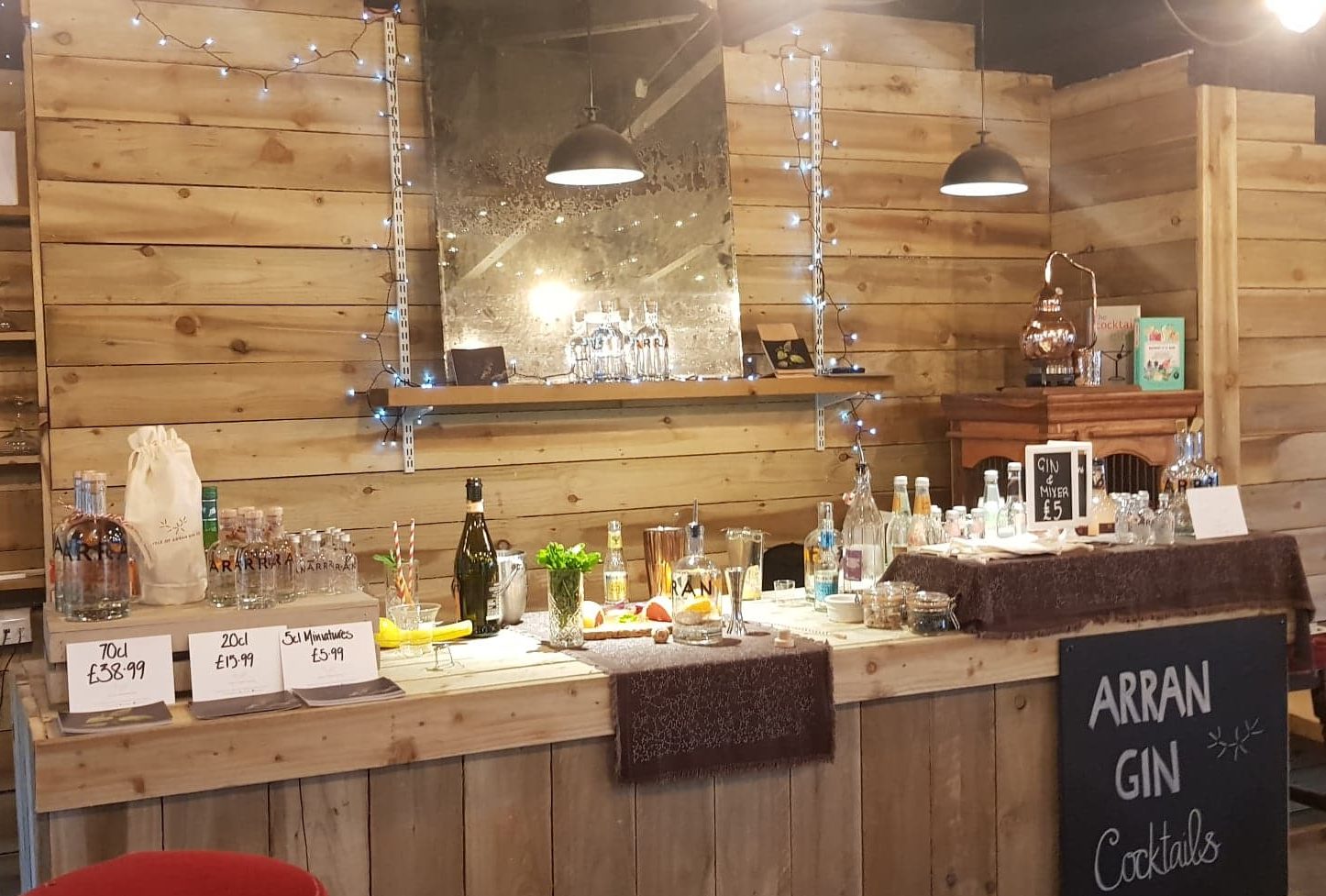 Spotlight "Isle of Arran Gin" Cladach Beach House The Scots Magazine