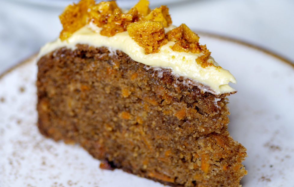 Honeycomb Carrot Cake