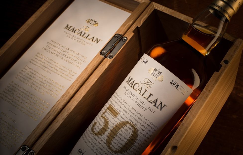 macallan whiskey 50 year old price