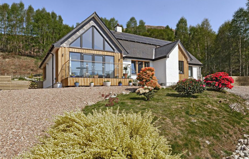 Beautiful views over Loch Leven and Glencoe Scottish Field