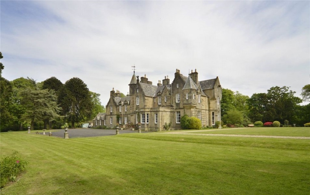 Ormiston House is an impressive Blisted Baronial mansion Scottish Field