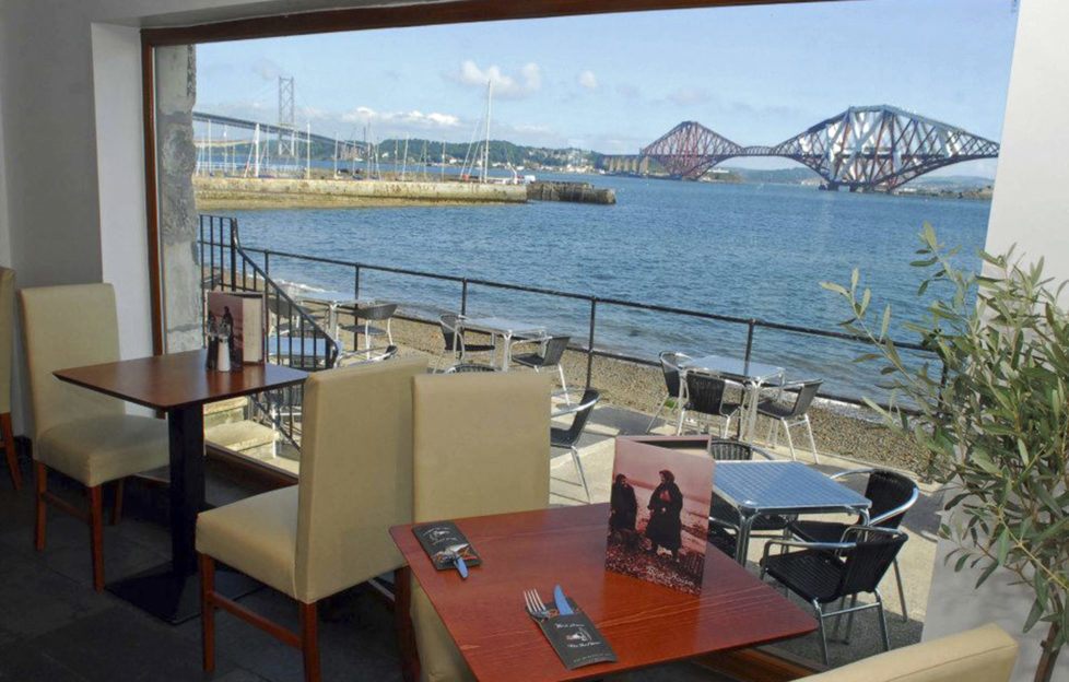 Great views and food to match at The Boat House Scottish Field