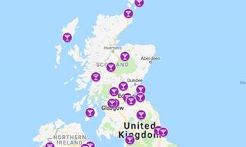 New Interactive Gin Distillery Map Is Released Scottish Field